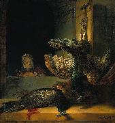 Rembrandt Peale Tote Pfauen oil painting artist